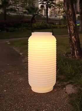 外庭院灯音响户户园外灯太阳能灯装笼灯HJ81613室外防水花民宿饰