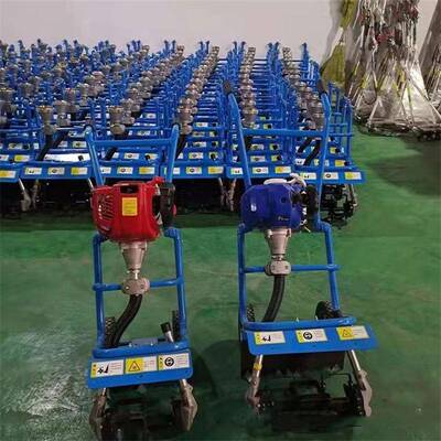 新式农用汽油除草机山耕整玉林土米地松锄推ULG草机无死角车式割