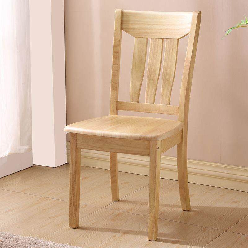 全实木椅子餐家椅JWF用凳子简约中现代木式靠背椅餐头椅饭店餐桌