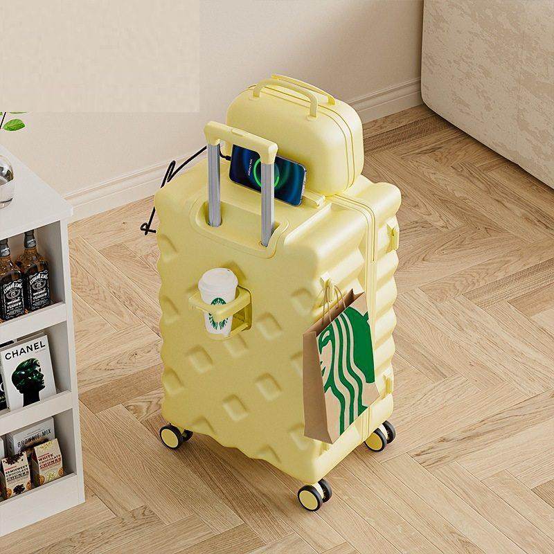 日本拉杆行李箱2025新款日系旅行登机小型子母大容量万向轮密码箱,箱包皮具/热销女包/男包,旅行箱,淘宝优惠券,粉丝福利购,淘宝优惠卷