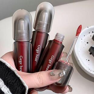 2025新款唇泥口红唇釉不掉色不沾杯雾面哑光裸色学生适合素颜淡妆