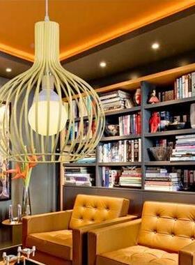 吊灯创意吧Jx23097台北餐厅火锅店铁简现约代复艺古南瓜欧服装店