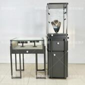 商场8高端珠宝首饰展示柜列定制立玻柜展精品柜璃柜奢饰品玉器陈