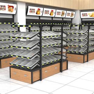 装德丰食架利超333市货架便店零散零食展示架零食货架