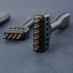皮革打孔排冲1孔121圆斩孔圆孔手工DI366Y皮革皮具缝线打冲冲01.0
