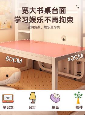 床上电脑桌宿舍神器铁艺物小桌生DNZ02970子大学书桌上铺床上桌置