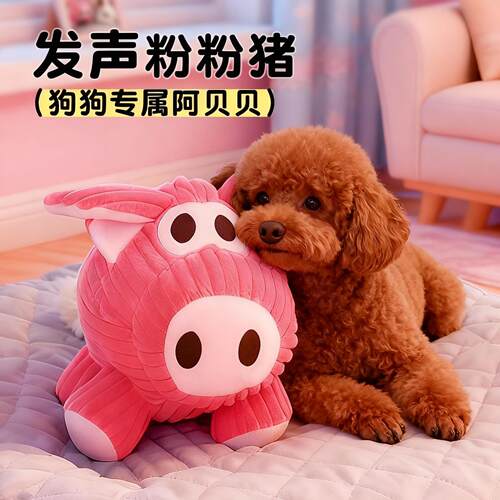 泰迪专用毛绒发声玩具幼犬狗狗磨牙陪伴自嗨解闷生活用品大全