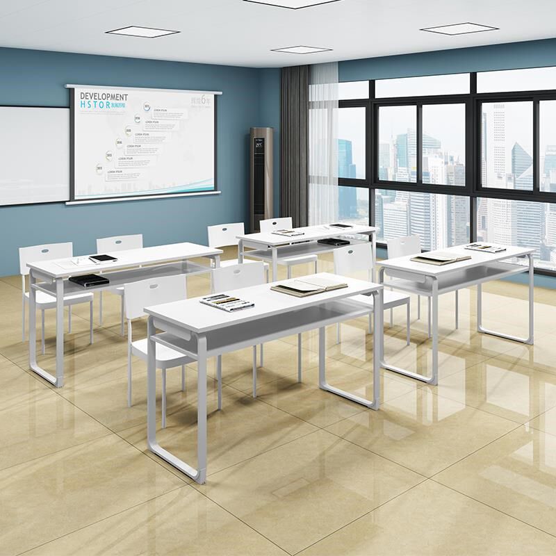培训桌椅办公长方形培训机构书桌会议长桌学生课桌教室学习长条桌