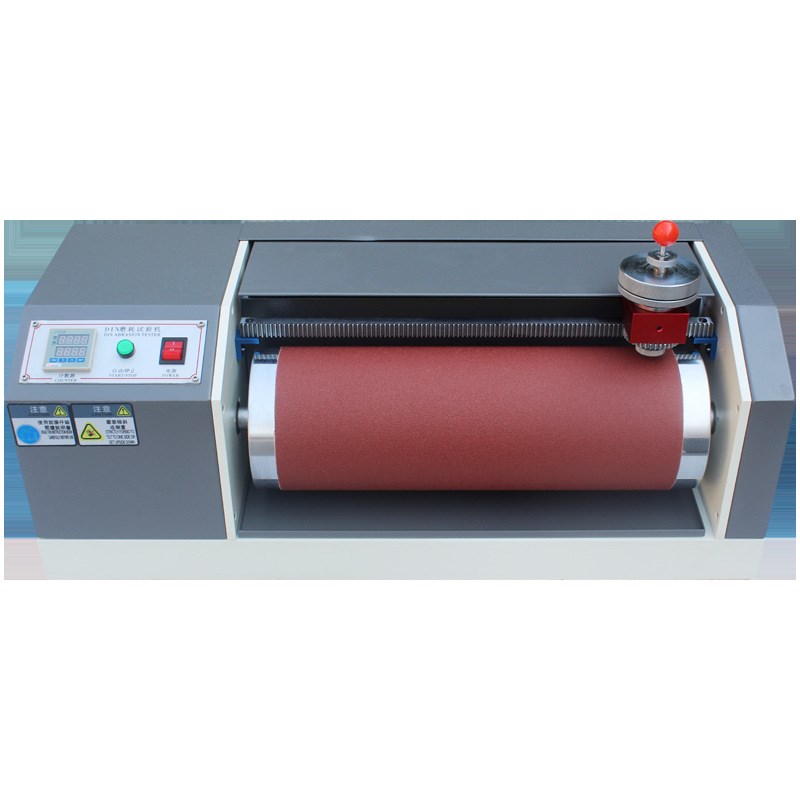 DIN耐磨试验机塑料橡胶滚筒皮革滚筒耐磨测试仪din耐磨耗实验仪器