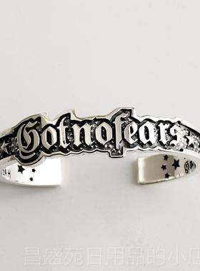 高档一休手e工作cody sandrson 纳瓦霍开 口925纯制银字母潮流手