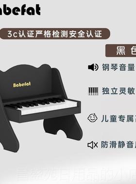 高档ba琴bfea孩t木质儿童钢琴婴儿电子玩具宝宝幼儿男女入门周岁