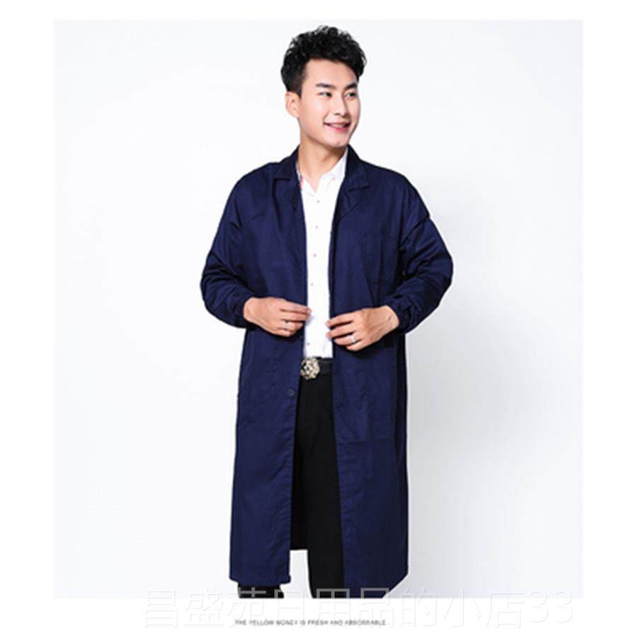 高档100%棉护不起厚款长袖白大褂工作服短袖蓝球大褂纯棉医生服全