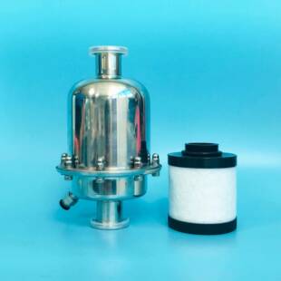 6L/S真空泵油雾过滤分离器耐腐蚀小排量机械真空泵不锈钢过滤器