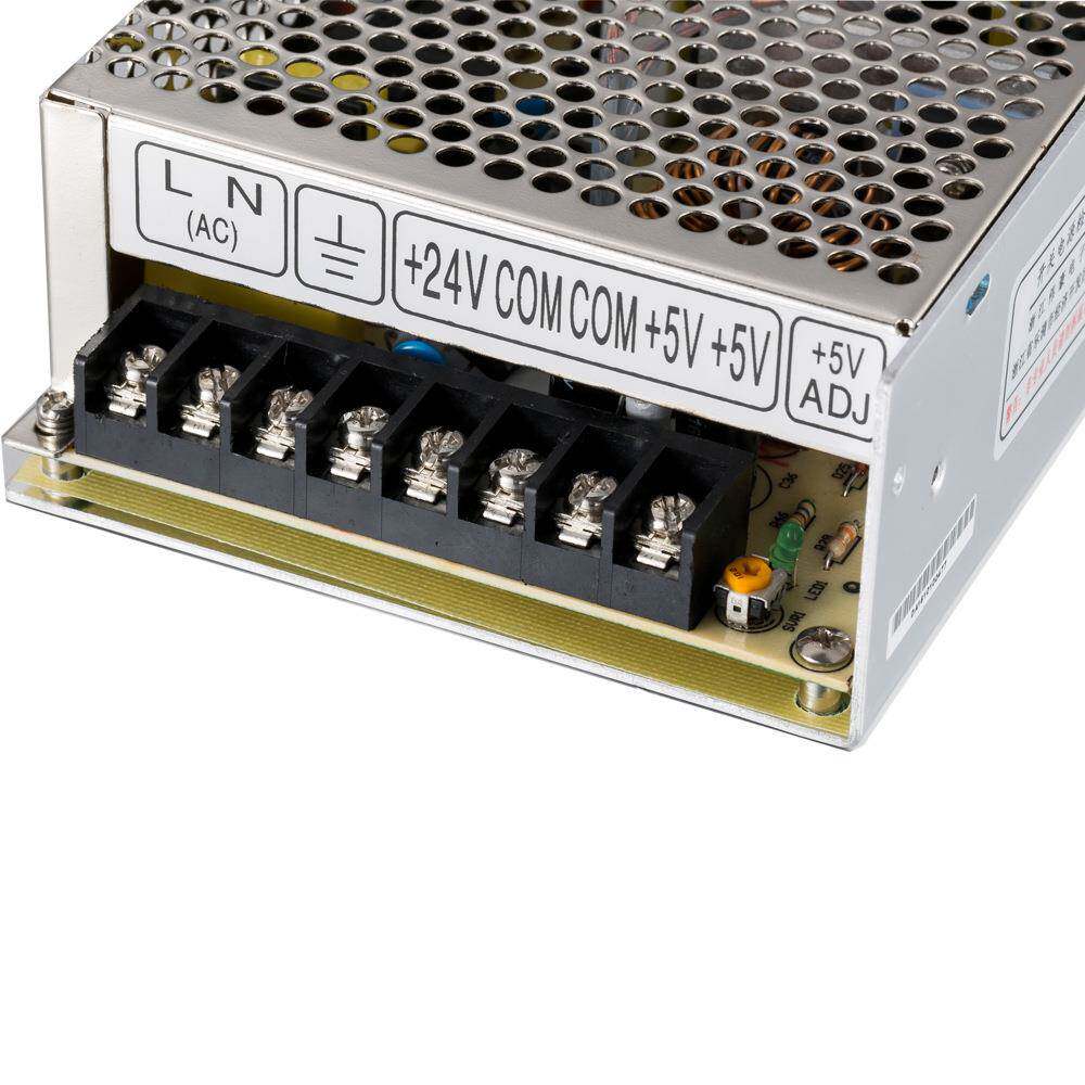 伟豪D-120B两组输出开关电源5V6A24V4A双路开关电源120W开关电源