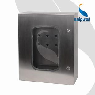 拉丝处理304/316不锈钢配电箱金属防雨照明控制箱室外监控巡检箱