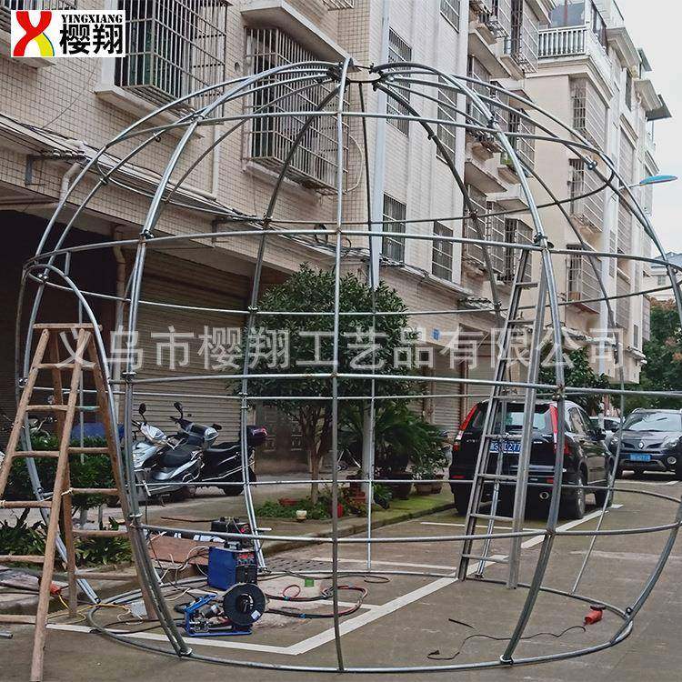 圣诞大球灯光通道拱门钢结构球型龙门架樱翔商场圣诞节场景布置,节庆用品/礼品,装扮布置套餐,淘宝优惠券,粉丝福利购,淘宝优惠卷