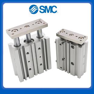 SMC三杆三轴气缸MGPM12/16-10*20*25Z/30/40/50/75/100-150-200Z