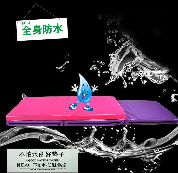 体操垫 空翻手提垫摔跤垫舞蹈垫训练垫子技巧武术防护体育折叠垫