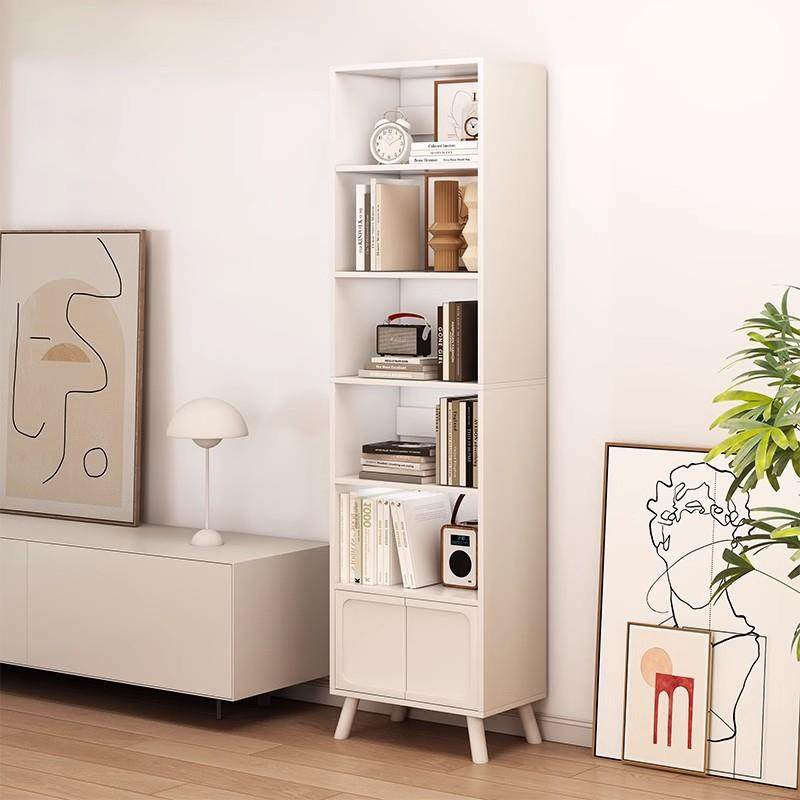 书架落地置物架简易窄柜家用收纳柜立架客厅多层柜子储物柜小书柜,电子元器件市场,其它元器件,淘宝优惠券,粉丝福利购,淘宝优惠卷