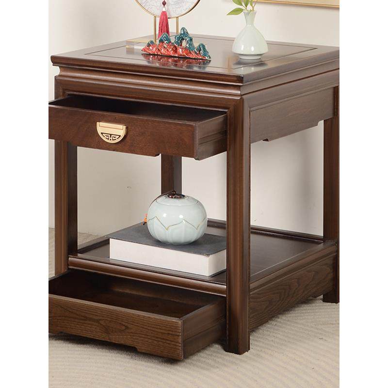 新中式实木鱼缸花架盆景架置物架奇石摆件小茶几方形桌角几床头柜,基础建材,脚轮/万向轮,淘宝优惠券,粉丝福利购,淘宝优惠卷