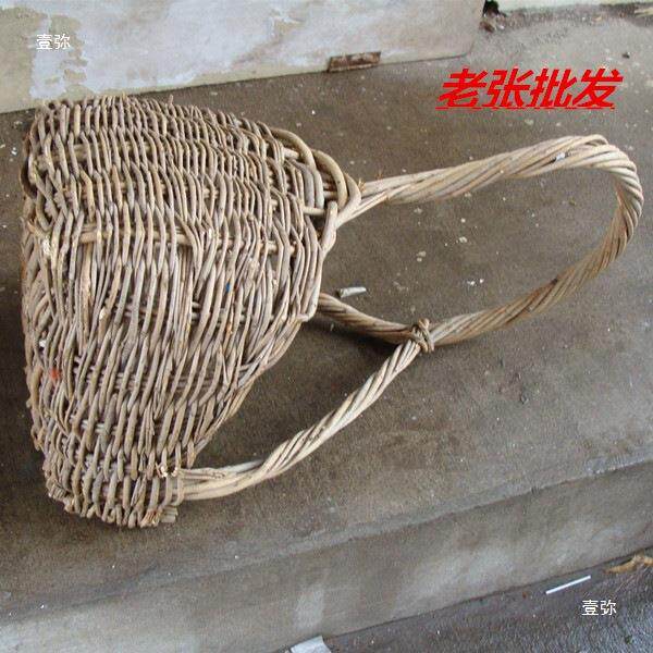 纯手工柳条粪箕/簸箕/民间工艺/道具/柳编家用/竹筐