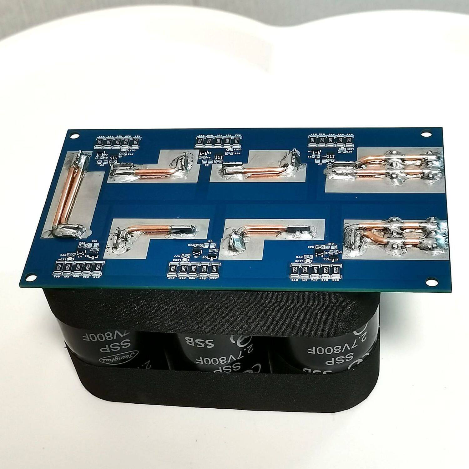 汽车辅助启动超级电容组江海岸2.7V800F强启电源法拉电容