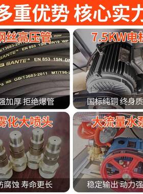 建筑地塔吊塔机喷淋工除高空造雾机喷洒水降温AWI防降水尘尘系统