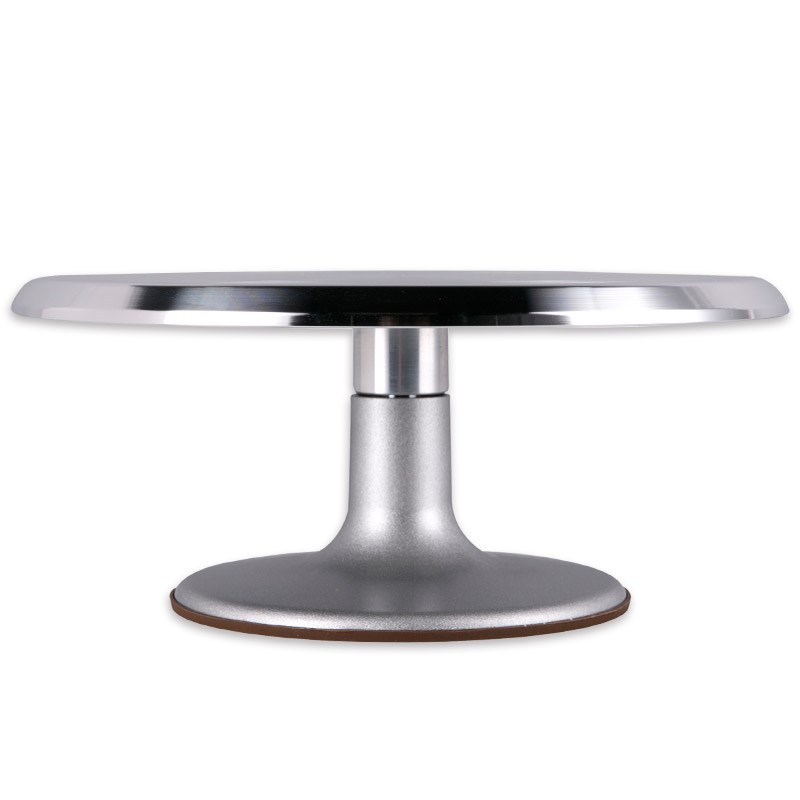 法焙客铝合金蛋糕裱花转台寸 奶油裱花盘防滑旋转转台 烘焙工具