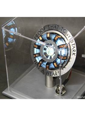 正品MANDO钢铁侠办反应堆方舟节合金模型心脏炉胸灯DIY手玩具诞圣