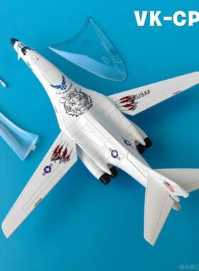 高档图-160海盗旗TU160战略轰炸机1:仿200真合金飞机成品模型收藏