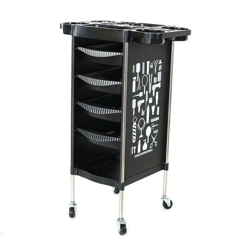 拉DY-800现货多层烫染美发工具车抽款置物架理发车店专用移工具可