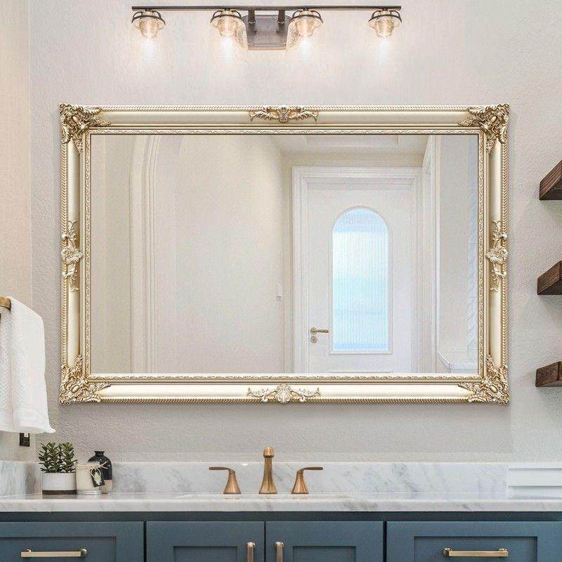 雕式复古花浴室挂镜子卫生间洗镜手台面镜化妆FAQ镜壁炉玄欧关装,鲜花速递/花卉仿真/绿植园艺,其它园艺用品,淘宝优惠券,粉丝福利购,淘宝优惠卷