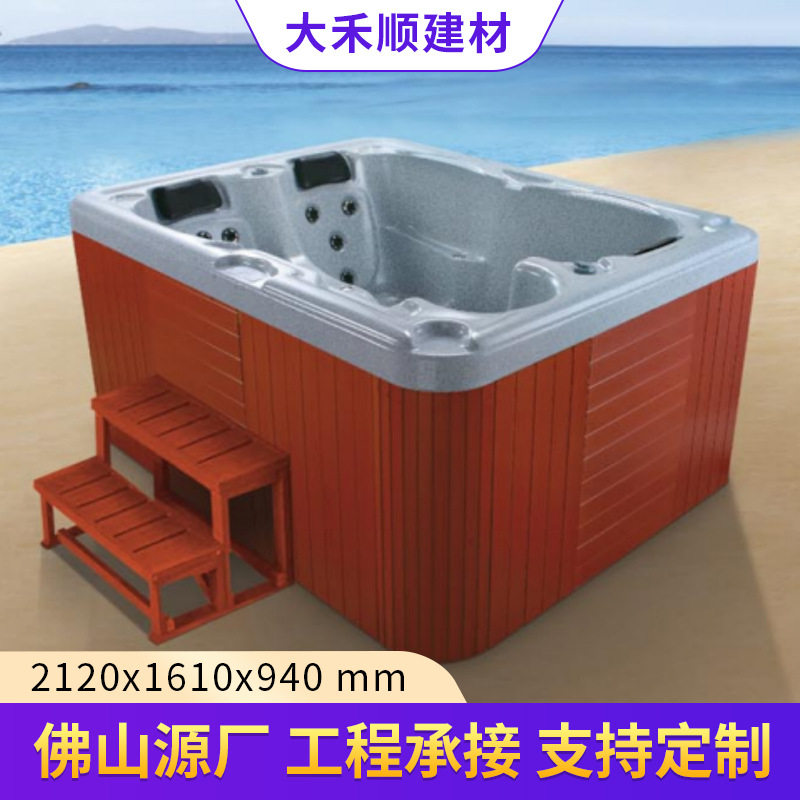 轻奢酒店豪华恒温加热按摩浴