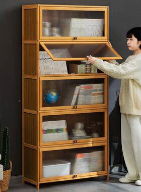 CPY书架置物架落地书柜子用客家厅童墙多层简易卧室靠收纳柜储儿