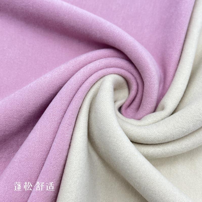 丝天暖姜绒300g纤型暖姜维腈纶自发热德绒HLK面料秋新冬保暖布料