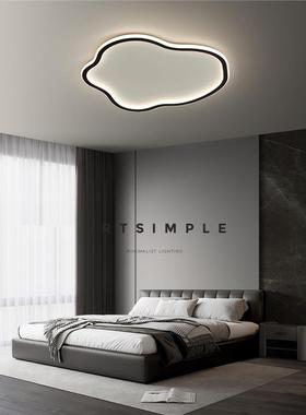 全铜卧10698室灯约现代led顶灯创意云简主卧房间灯吸温朵馨儿童房