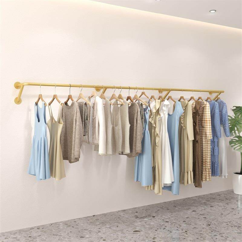 服ZOA装展示架衣服架挂架上墙服装衣店挂架结实牢店固墙上挂衣服