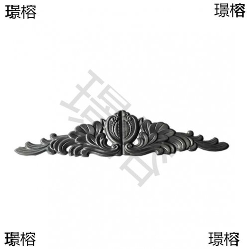 仿铝铁艺大门门头花配件