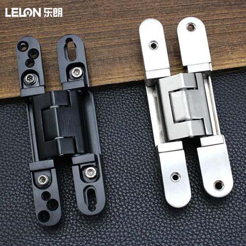 极窄门可框型材门窄暗铰隐形暗门铰RCH-101链边门字暗藏三维调十