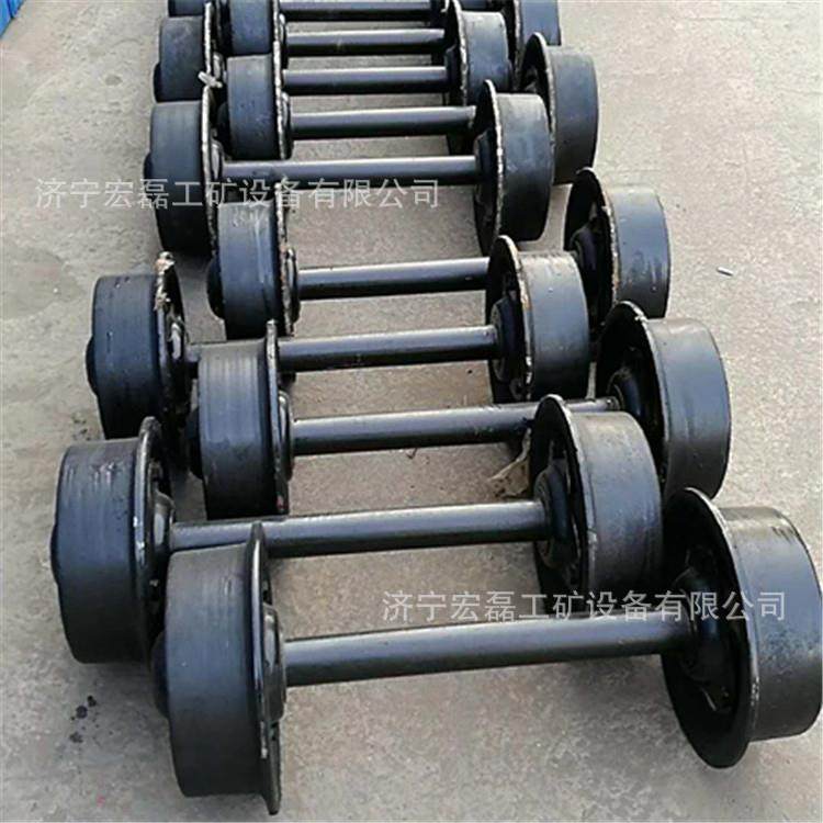 矿用600轨距矿车对空心车14矿35200/250/轮实轮心轨道轮隧道小窑