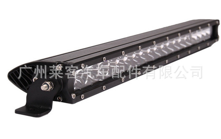 新款单排100W工作灯长条灯工程车灯 LED汽车改装灯 长条灯