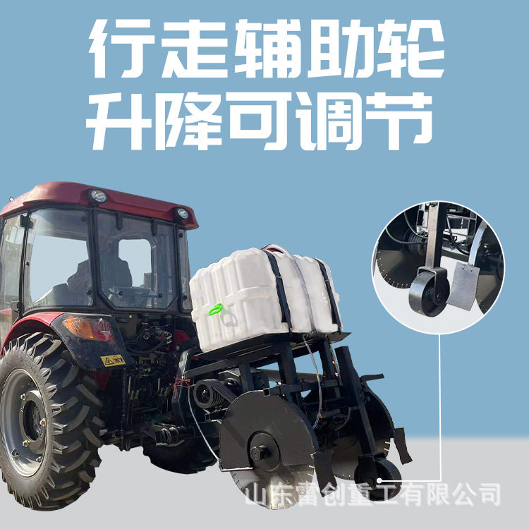 马路双锯片混凝土路面切割机