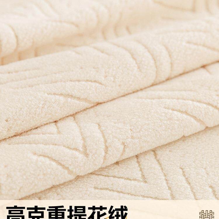 225新款裙边沙发罩全0包套风四套10016766季通用型奶油防猫抓保护