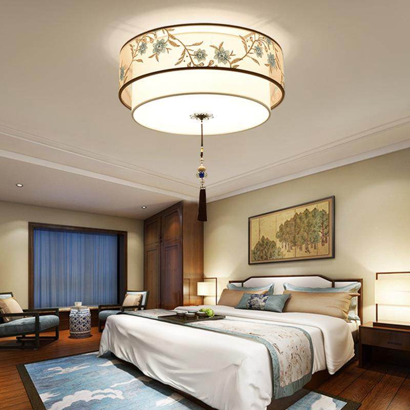 新中式吸顶灯客厅卧室灯书房883书店茶楼温创意中国风房间酒馨房