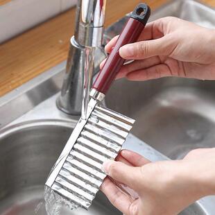 狼牙土豆刀波纹波浪刀厨房家用切菜神器花式切条器薯条洋芋专用切