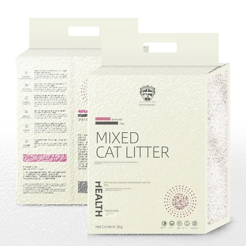 宠道夫豆腐猫砂加量6.5L结团玉米猫细砂祛臭奶香猫咪宠物清洁用品