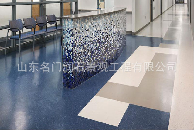 水磨石地坪水磨石地面艺术地