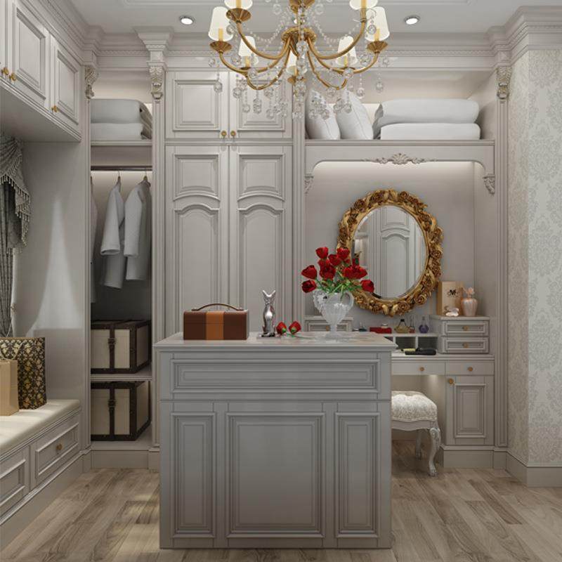 柜欧式衣2帽衣全屋定制免大衣柜风格间多样烤漆漆材质