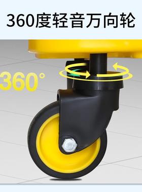 超宝榨水车桶家用酒店宾馆物业保6944洁手压式拖把地拖水桶挤B-6