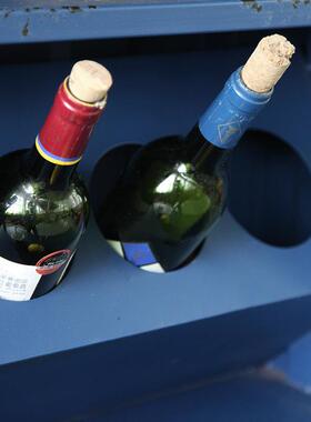 个性创集装箱复古工业风意铁皮柜子艺铁酒储物柜书柜杂物柜展EML